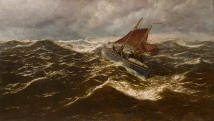 Weg zu den Goodwin Sands (Dover Rettungsboot)